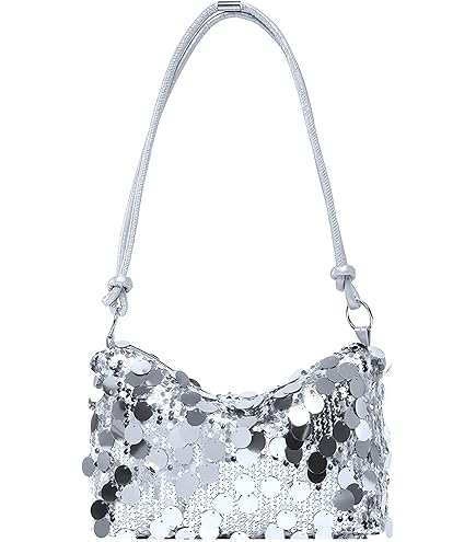 Argento Cerimonia Pochette Oro Pochette Oro Borsa Da Sera Donna