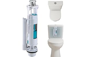 BriTools M51001B Mecanismo Descarga Cisterna, Blanco, Normal