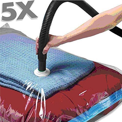 Buy 5 X COMPRESSED SPACE SAVING VACUUM 