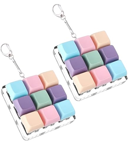 WJIAAA Fidget Tastatur Toys - 2 Stück Klicker Für Stressabbau