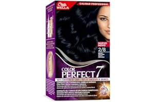COLOR PERFECT 7 Wella Color Perfect - Colorazione permanente per capelli idratati e luminosi - Tono nero azzurro