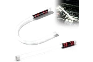 2 stycken flexibel LED-arbet, 76 cm, 800 lm, flexibel verkstad med 3 ljuslägen, typ C uppladdningsbar silikoninspektion, batt