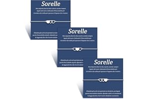 SUNSH 2/3/4/5 Bracciale per Sorelle/Migliore Amica Bracciale per Ragazze,Braccialetto Della Ragazza Miglioe Bff Regalo Delle Sorelle Regalo Di Compleanno Natale,Braccialetto Abbinato All'amore