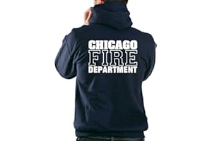FEUER1 Sweat à Capuche, Chicago Fire Dept. Squad Company