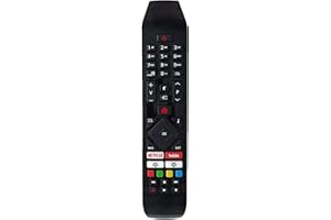 MYHGRC RC 43140 Télécommande Remplacer pour Hitachi TV 65HL8000 65HL7000 55HL9000G 55HL8000K 55HK6500 55HK6000 43HL8000K 43HK6001 43HK6000 40HE4001 40HE4000 32HE4500K 32HE4500