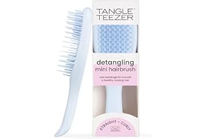 Tangle Teezer Mini Ultimate Detangler - Cepillo Desenredante Mini para Pelo Seco y Mojado - Apto para Todo Tipo de Cabello - Perfecto para Niños y Viajes - Lavanda