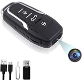 OTADUG Car Key Spy Camera, 16GB 1080P Hidden Camera with Video and Audio Recording, 8 Hours Battery Life, Motion Detection, 1