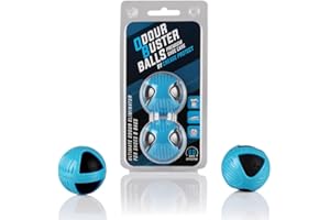 CREASE PROTECT Odour Buster Shoe Deodorant Balls - Ultimate Sneaker Deodoriser & Shoe Freshener - Fresh Scent for Shoes & Bags - Reusable Sports Shoe Deodorizer - Eliminate Odour From Shoes, Bags, Lockers