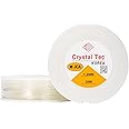 Genuine Crystal Tec Korea TPU Cord Clear Strong Stretchy Elastic Jewelry Making Beading String (30M, 1.2mm)