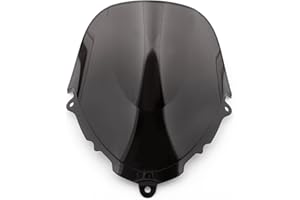 ‎ARTUDATECH Artudatech Motorrad Windschild Windschutzscheibe Windschutz Windabweiser Luftstrom des Motorrad Windshield Fit für Suzuki GSX 600 750 F Katana 1998-2008