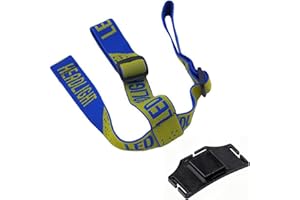 UZYXC Harnais de Tête pour Lampe Frontale Olight Oclip, Bandeau Élastique Réglable à 3 Points avec Support Plastique, Compatible avec Série Oclip et Lampes Frontales