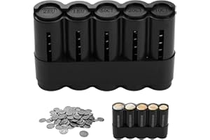 VIDACHARMY Professioneller Münzsortierer, langlebiger und praktischer Münzsortierer für Taxifahrer, Kellner und Verkäufer, erleichtert schnelle Transaktionen, ideal für den professionellen und persönlichen