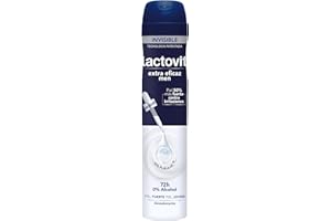 Lactovit Men - Desodorante Extra Eficaz con Microcápsulas Protect 72h - 0% Alcohol y Anti-irritaciones - Protección Duradera para Piel Masculina - Tecnología Invisible Sin Residuos - 200 ml