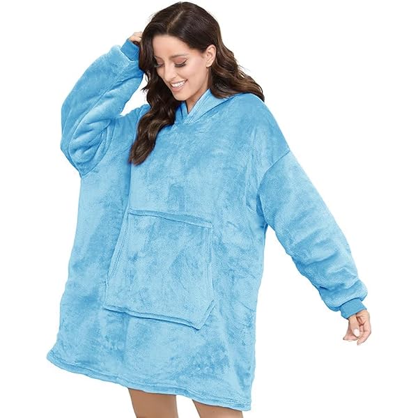 Coperta Con Cappuccio Oversize Uomo