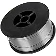 MIG Welder Flux Core Welding Wire 0.03" (0.8mm) E71T-GS Gasless 1lb/Spool Gasless Mild Carbon Steel Mig Welding Wire Low Splatter