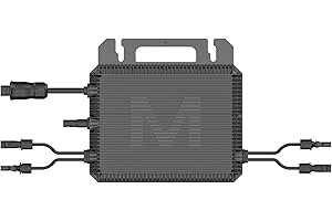 MENTECH Marstek Mikrowechselrichter 800W – 230V AC 0% VAT, 16-60V DC Eingang, Solar-Wechselrichter mit WiFi für Balkonkraftwerk, IP67, App-Steuerung, für Photovoltaik-Module
