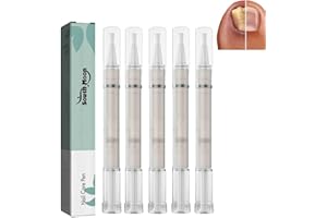 ORGRUL Nail Care Pen, Health Nail Care Pen Routine, Nail Repair Pen Nagel Behandlungs Stift Für Gepflegte Fingernägel & Fußnägel Mit Teebaumöl, Vitamin E & Aloe Vera (5PC)