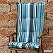 Produktbild 2 Hochlehner Auflagen 120x52x8 cm in türkis grau gestreift SUN GARDEN Ibiza 20579-240 ohne Sessel