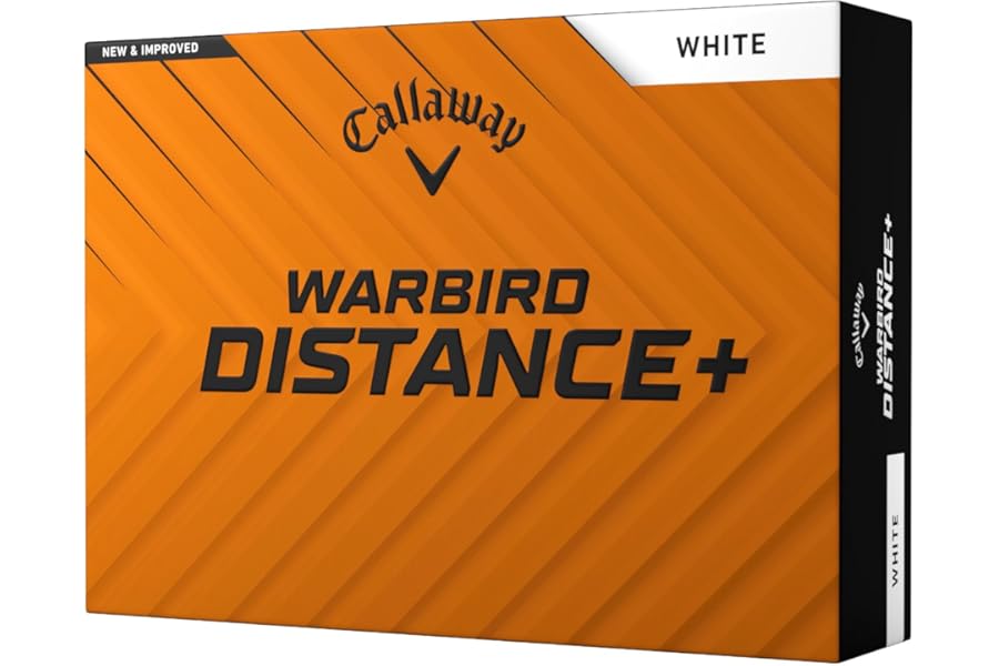 Callaway Golf Warbird Distance+ Golf Balls 2025 (12 and 24 Ball Pack)