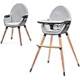 Kinderkraft Fini 2 in 1 Highchair (Black)