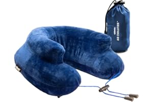 Cabeau Nadmuchiwana poduszka podróżna (królewski niebieski)