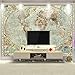 Produktbild LHDLily 3D Tapete 3D Wallpaper Fresken Wandbilder Verdicken Für Wände Benutzerdefinierte Nostalgische Retro Weltkarte Tv-Kulisse Wand Foto 200Cmx150Cm