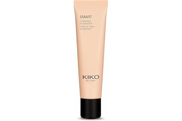 KIKO Milano Smart Hydrating Foundation 15 - N 20 | Fond de Teint Fluide Hydratant et Uniformisant
