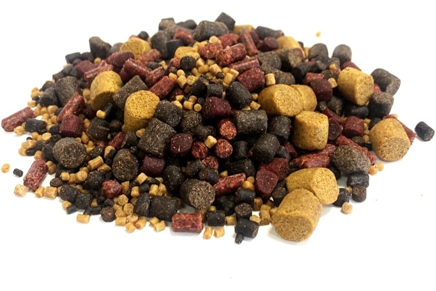 1kg Mixed Sinking Fishing Pellets 2-11mm - Our No 1 Selling Fishing Bait LGW