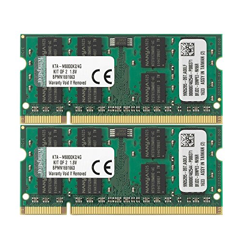 Preisvergleich Produktbild Kingston Apple 4GB RAMKit 2x2GB