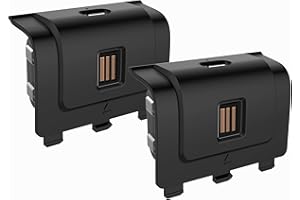 snakebyte Xbox Controller-Akkus - 2X Ultra-Starke 1.100 mAh Akkus für Xbox X|S & One Wireless Controller, Überladungsschutz & Schnellladung, 5 Jahre Garantie (Weiß)