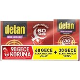 Detan 60 Gece Elektrolikit Cihaz+ 30 Gece Elektrolikit Yedek