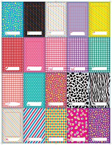 Polaroid bunte, lustige und dekorative Sticker für Fotoränder für 5 x 7,5 cm Fotopapier Projekte (Snap, Zip, Z2300) – 100er-Pack - 5