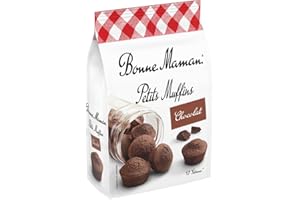 Bonne Maman - Small Chocolate Muffins - Petits Muffins au Chocolat - 17 Pieces - 235g