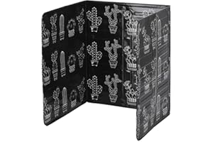 CARPANGO Paraspruzzi d'olio, in alluminio, pieghevole, frangivento, paraspruzzi per stufe domestiche, cucina, friggere, (nero)