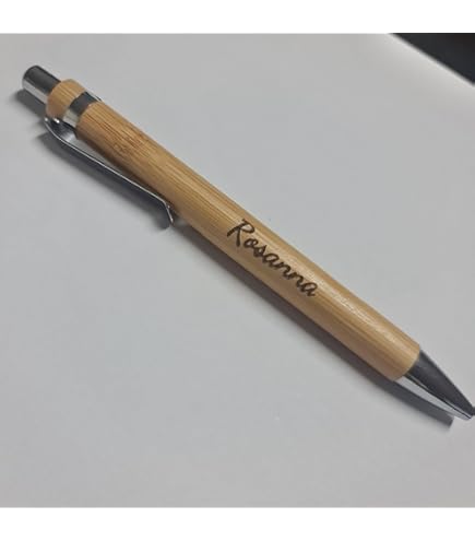 Penna In Bambù Incisa 'Il Miglior Maestro Del Mondo' - Idea Regalo Per Insegnante In Scatola Kraft - 2