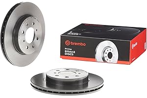 Brembo 09.5509.11 - Disque du Frein Avant avec revêtement anti-corrosion UV - Jeu de 2 disques