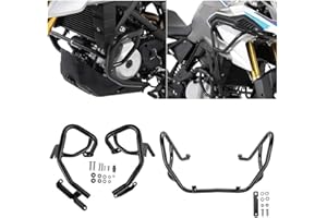 FATEXPRESS Motorcycle Highway Crash Bars Upper Lower Engine Guard Bumper Frame Falling Slider Protector Body Kits for B.M.W G310GS G310 GS G 310 GS G-310-GS 2017 2018 2019 2020 2021 2022 2023 (1 Set)