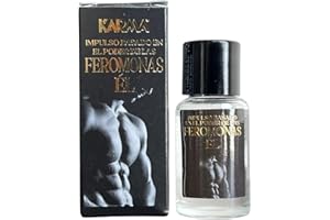 GENÉRICO Extracto de Feromonas para Él (15ml) | Perfume Ashe Milenario de Feromonas de Hombre para Atraer a la Persona Amada, Potenciar Sexualidad, Realzar Esencia Íntima, Instintiva, Erótica y Masculinidad.