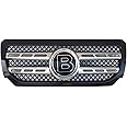 CAR SAAZ Benz Style Front Grill Compatible with Bolero Type 3(2011-2019) Silver