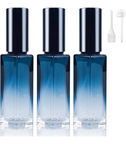 2 Parfümflakons Aus Kristallglas – 30 Ml, Mit Sprühkopf & Trichter, Zum Umfüllen Von Düften & ätherischen Ölen