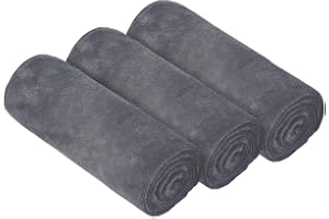 HAGOT 3-pack mikrofiberhandduk, snabbtorkande och absorberande handduk, dam herr för gym fitness yoga, 75 cm x 35 cm