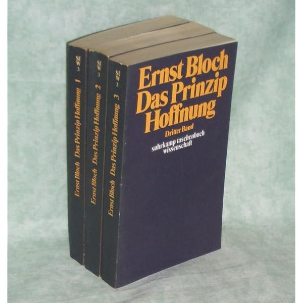 Das Prinzip Hoffnung, Band 1-3, : Bloch, Ernst: Amazon.de: Books