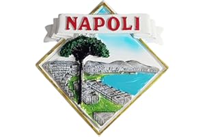 MOIILVCLA Neapol Włochy magnes na lodówkę 3D pamiątka podróż dekoracja lodówka magnetyczna naklejka kolekcja rzemieślnicza