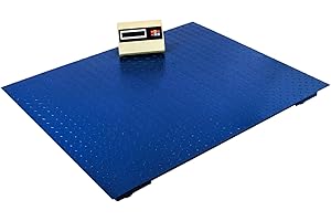 PRIMEMATIK.COM PrimeMatik - Bilancia Industriale da Pavimento con Piattaforma di 120x100 cm 4000 kg