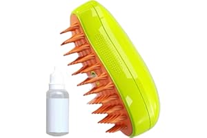 BESREEY Spazzola Da Massaggio Per Animali - Spazzola A Vapore Per Cani - Spazzola Per La Toelettatura Degli Animali Domestici - Spazzola Per Peli Di Gatto | Strumento Per Togliere Il Pel O Dei Gatti