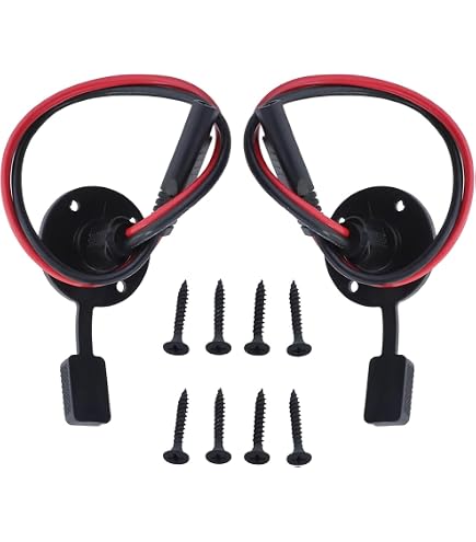 RIIEYOCA Kit Cavo Adattatore Da DC8mm Maschio A SAE 14AWG 1.8m Con Invertitore Di Polarità Per Pannelli Solari E Camper - 3