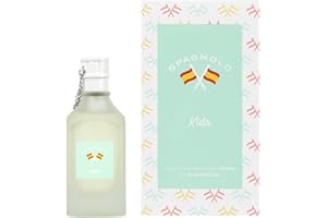 SPAGNOLO - Kids 75 ml, Colonia Niños, Perfume Formato Spray, Eau de Toilette Natural y Fresco, Aroma Almizclado Floral, Fragancia Fresca, Enérgica y de Larga Duración