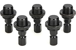 Gator Frameworks gfw-mic-qrinsert5 Quick Release Adaptador de micrófono, Negro