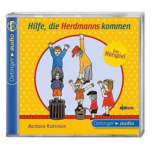Hilfe, die Herdmanns kommen - Das Hörspiel (CD): Hörspiel des NDR, ca. 44 Min.