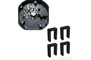 3DREMOTE Juego de 4 Clips Antifugas para Cuchillo Monsieur Cuisine Connect y Monsieur Cuisine Smart.